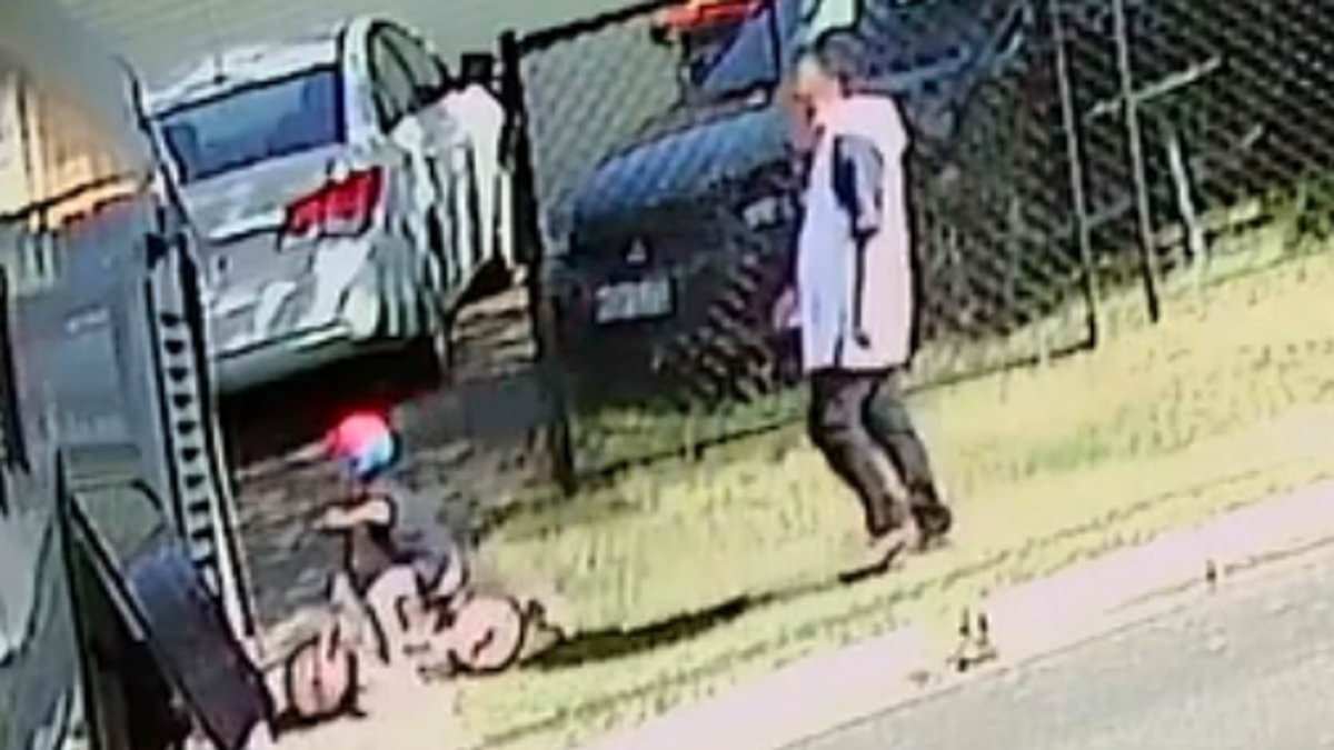Chilling CCTV footage of father and son's fatal trip for ice cream before they were allegedly mowed down by drink driver