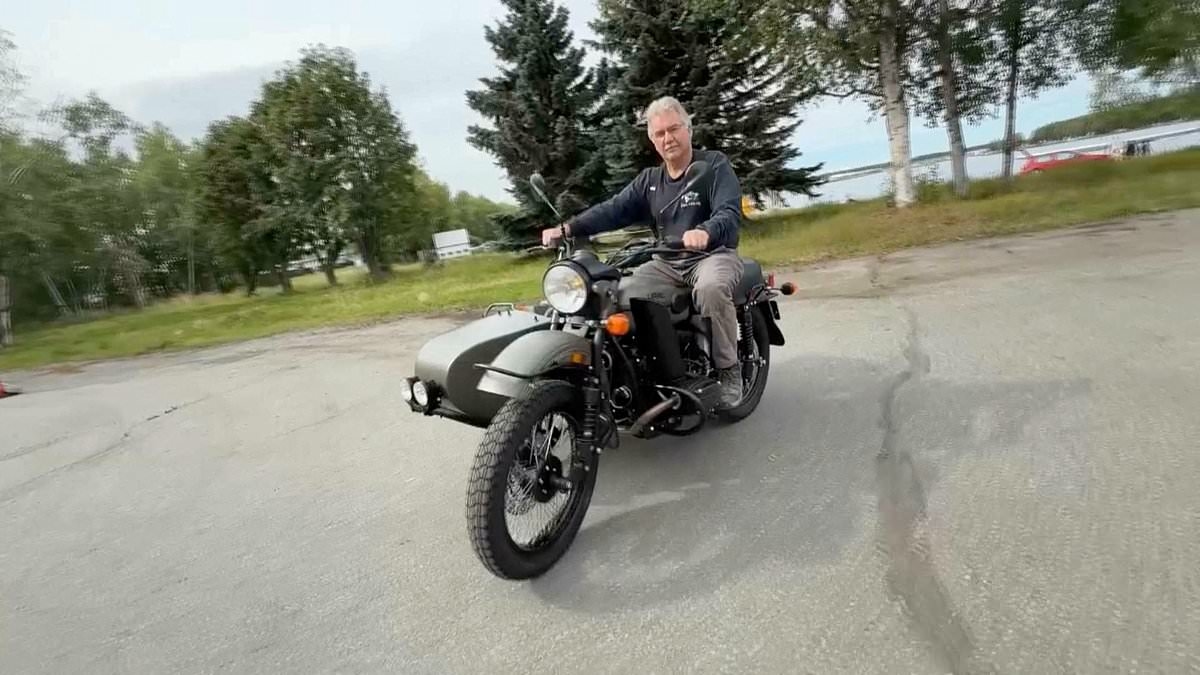 Alaskan man is left 'speechless' after Putin gifts him Russian motorbike after the American complained that sanctions made refitting his own model impossible