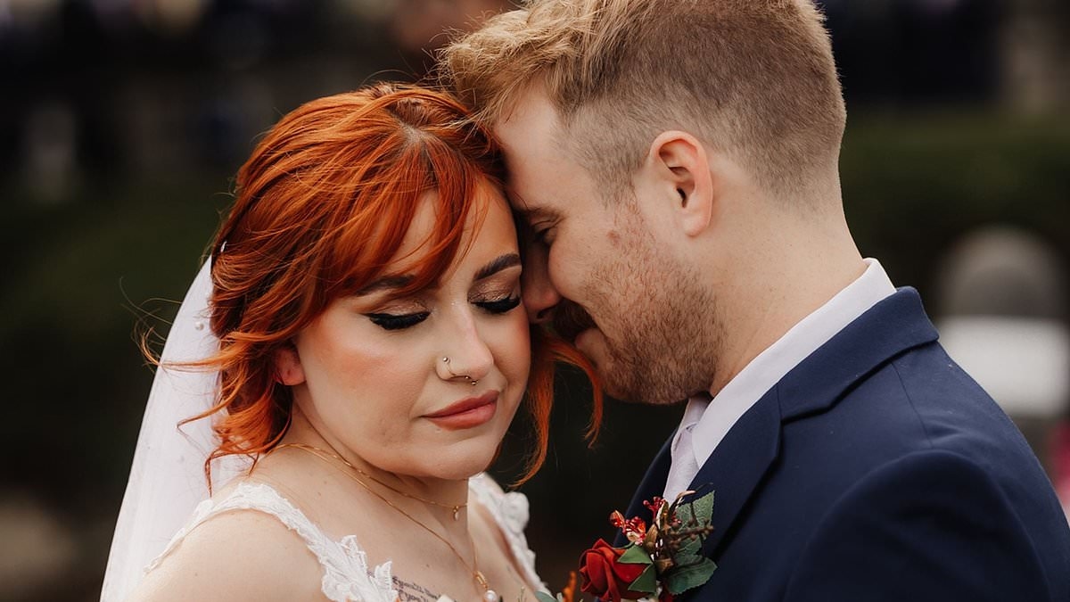 I was so stressed on the run up to my wedding my face became paralysed - and I was unable to smile in ceremony snaps