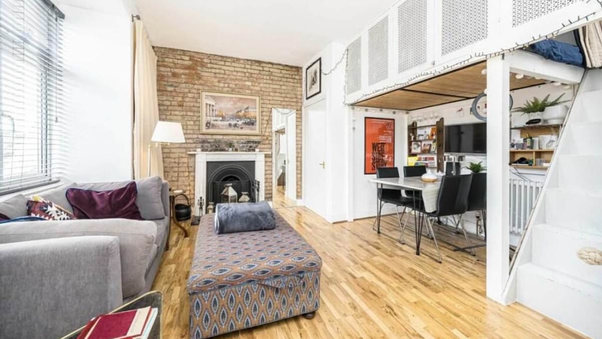 Tiny studio flat goes on market for £2,200 a month in posh central London - but appears to lack one basic essential