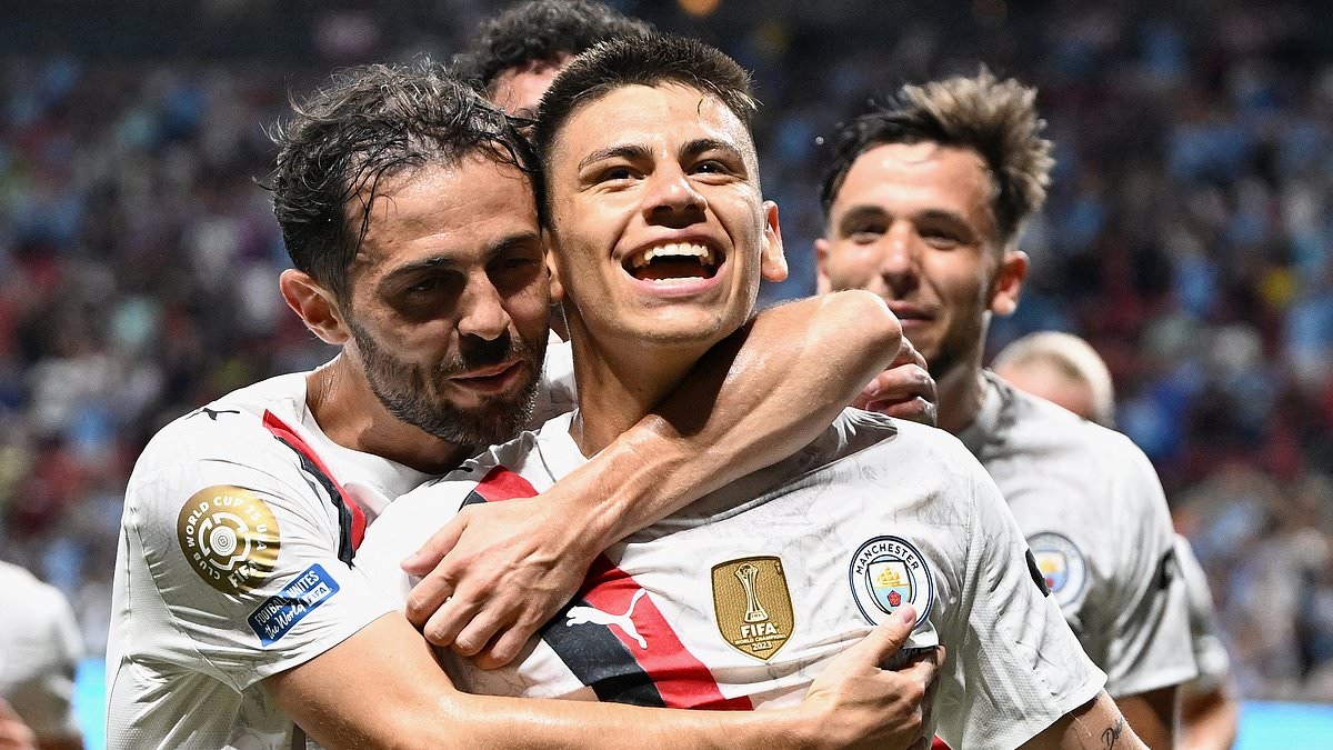 Man City teenager 'set to join Erik ten Hag's Bayer Leverkusen on loan' after making just three appearances in six months