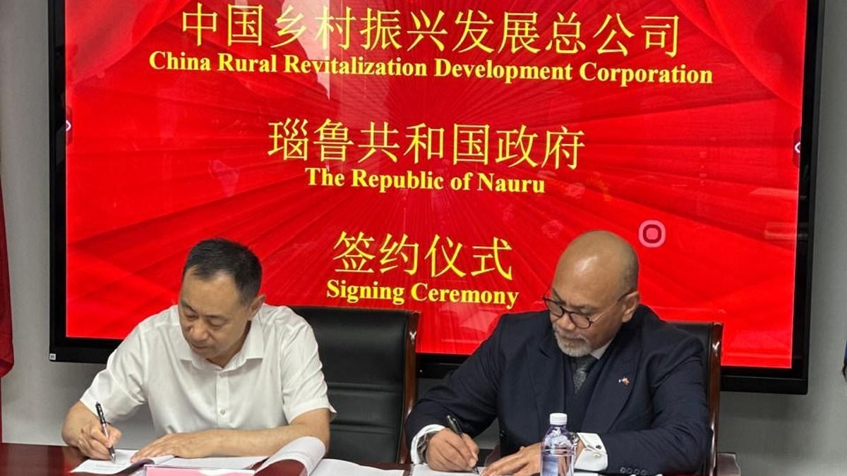 Why Nauru's $1billion deal with mysterious Chinese company might have breached treaty with Australia