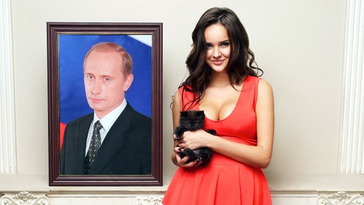Putin 'befriended 17-year-old beauty queen who visited him one a fortnight after he saw her in an erotic calendar when he was Russian PM', new book claims