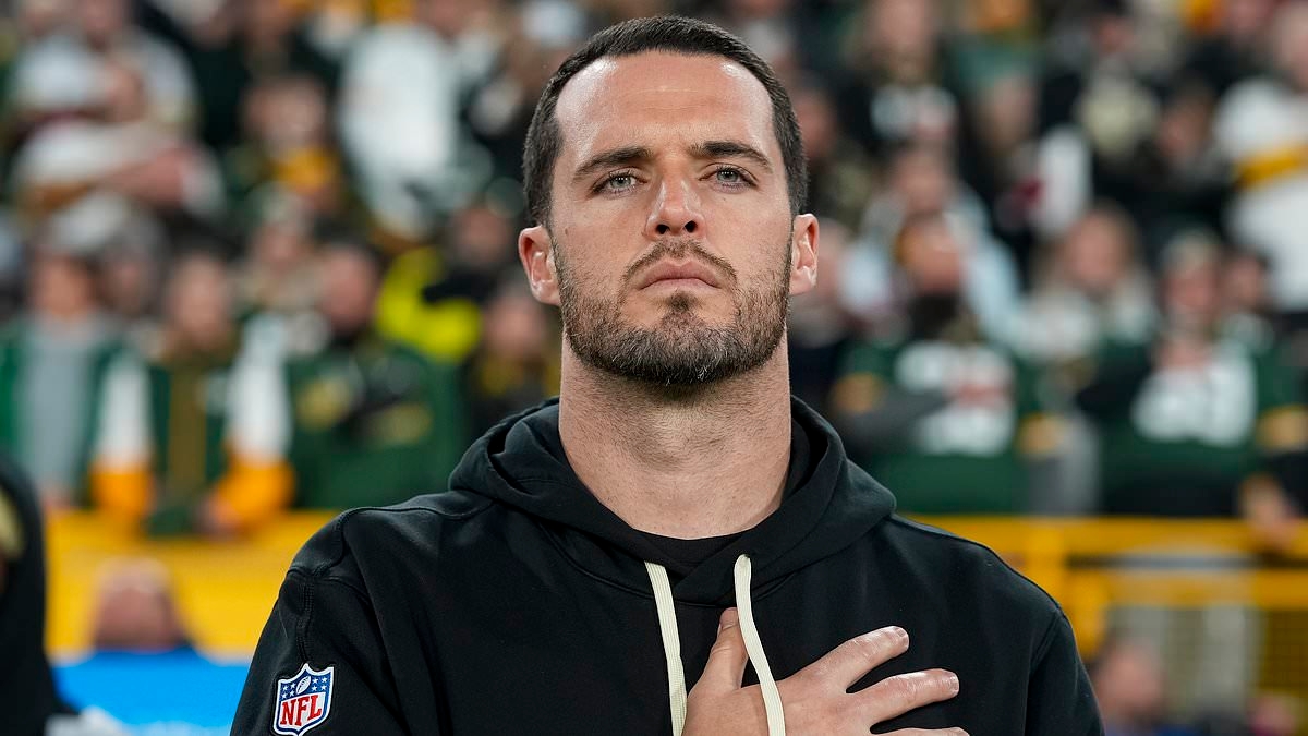 Derek Carr returns to football in new role three months after New Orleans Saints QB retired at age 34
