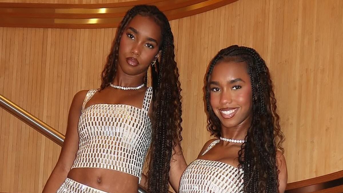 Dramatic moment Sean 'Diddy' Combs' twin daughters are KICKED OFF rollercoaster over rude act