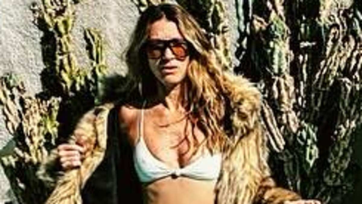Chicago Med star Natalie Zea makes hilarious remark while in a bikini... after two year social media break