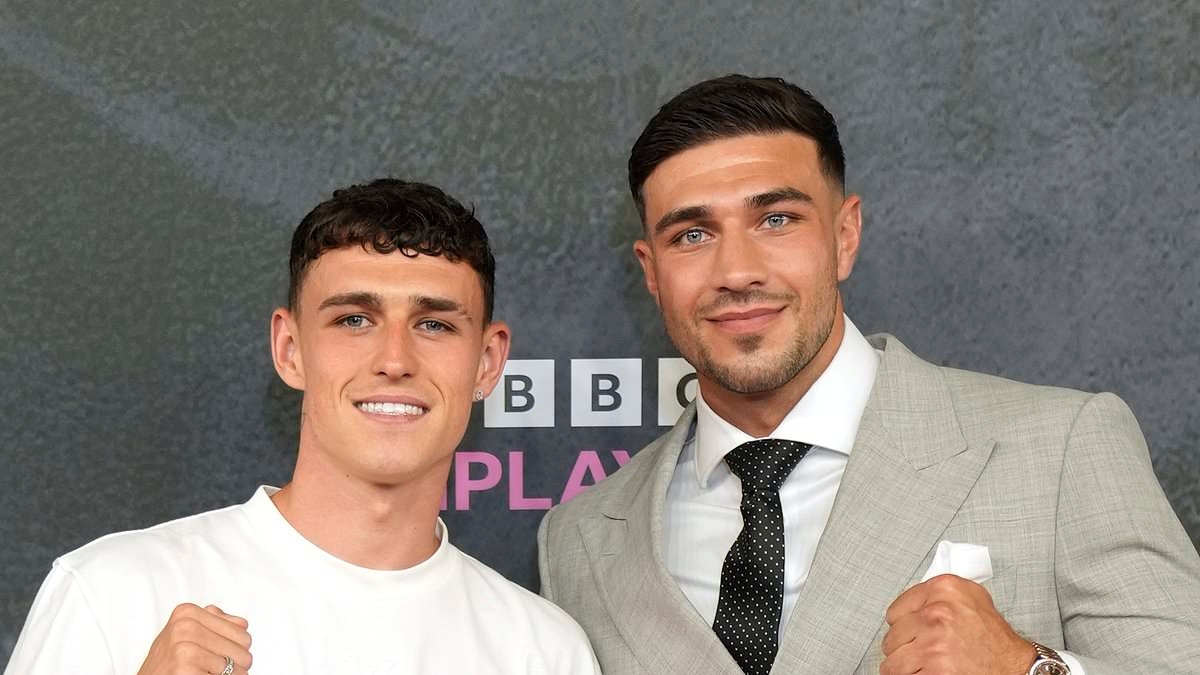 Phil Foden is slapped with ANOTHER parking fine after leaving his £200k Mercedes G Wagon in a Manchester loading bay to attend the premiere of Tommy Fury's BBC documentary