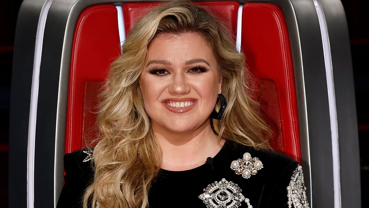Kelly Clarkson returns to The Voice following short absence after death of ex-husband Brandon Blackstock