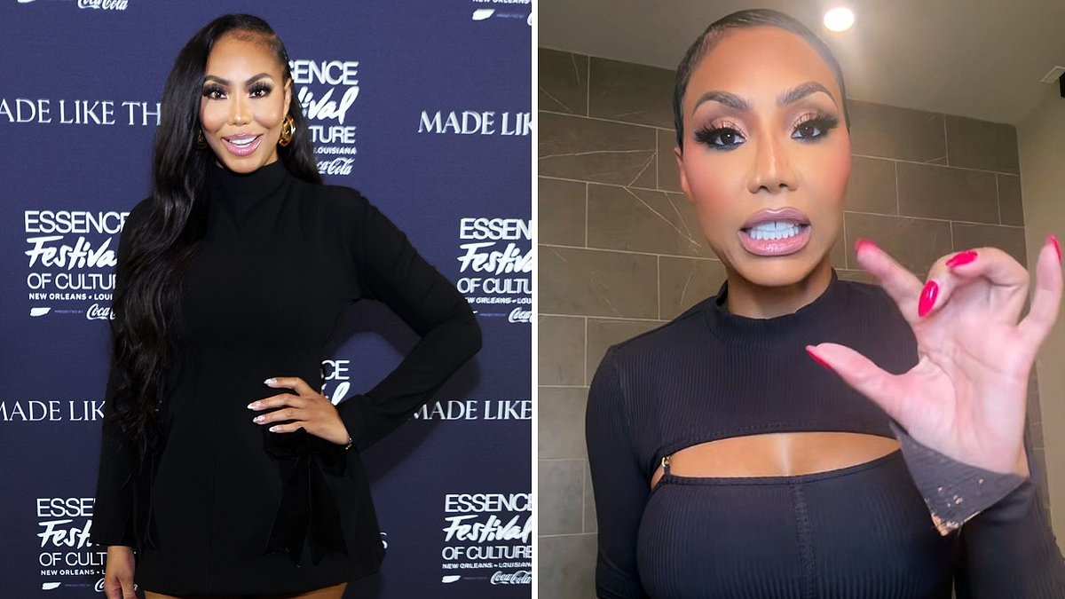 Tamar Braxton 'almost died' in horror accident that left her with 'broken nose' and 'lost teeth'