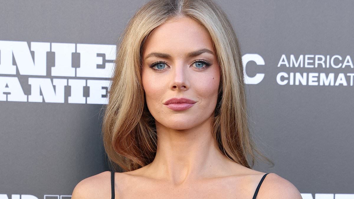 Australian star shocks as she wears bizarre G-string skirt while walking the red carpet for a movie launch in the US