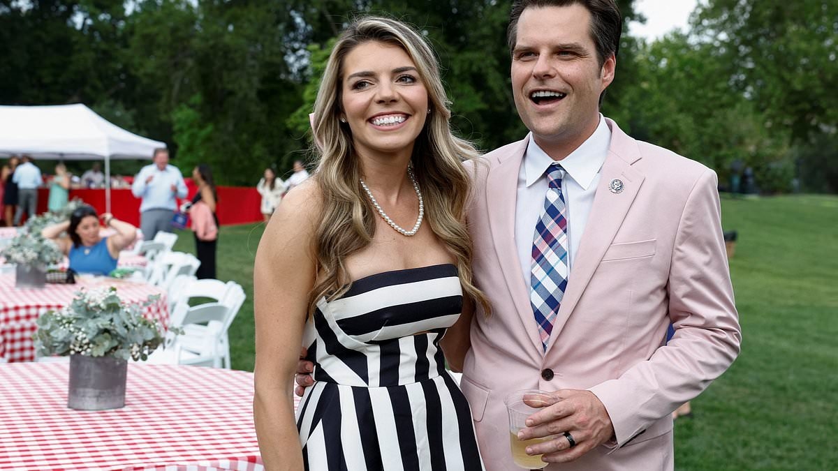 It's Baby Luck! Matt Gaetz and wife Ginger welcome newborn son with unusual name