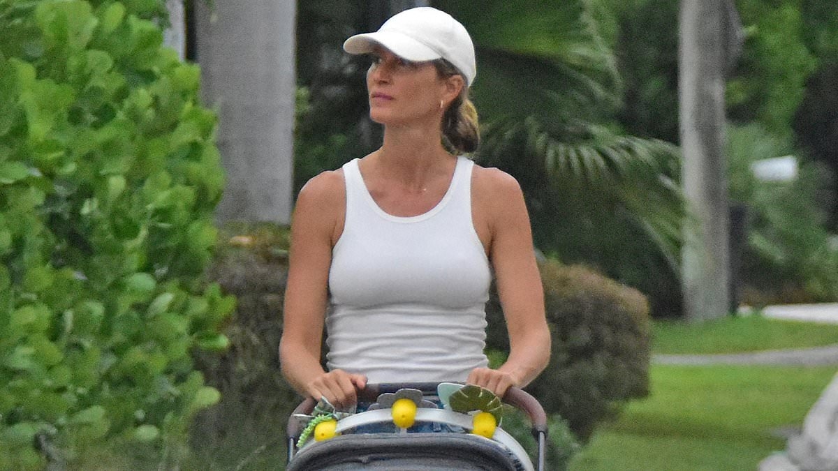 Gisele Bundchen's adorable 6-month baby son seen for first time