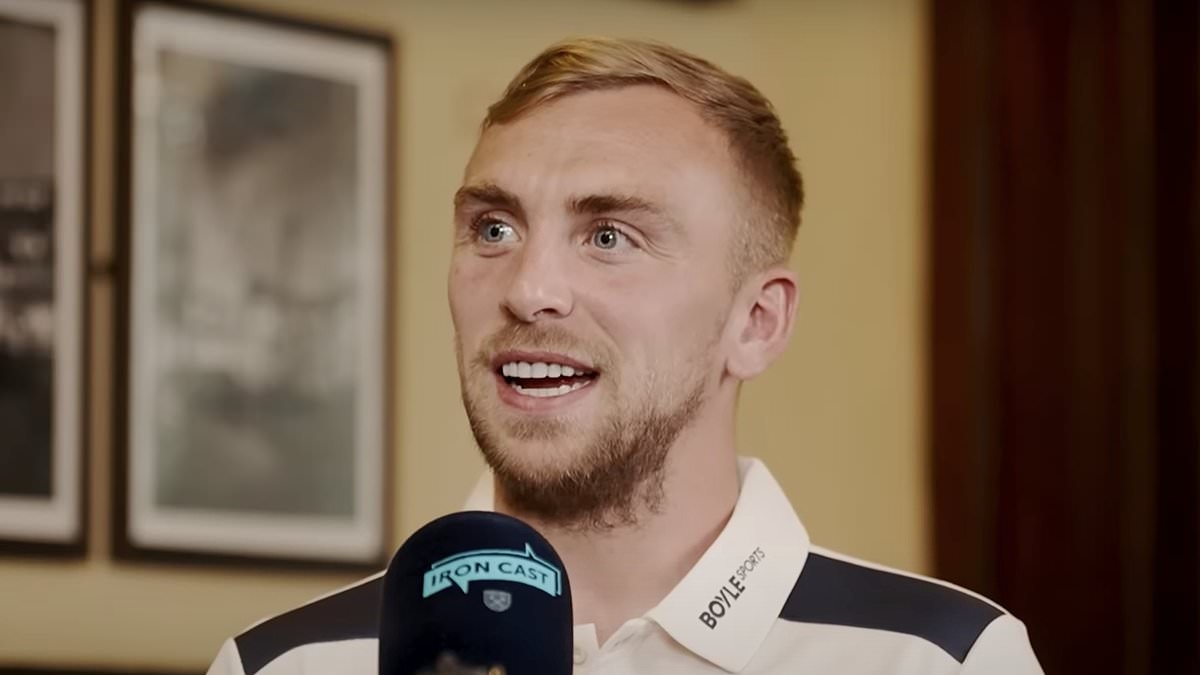 Jarrod Bowen gives an insight into his and Dani Dyer's emotional wedding day and reveals what he really thinks about his wife's upcoming stint on Strictly Come Dancing