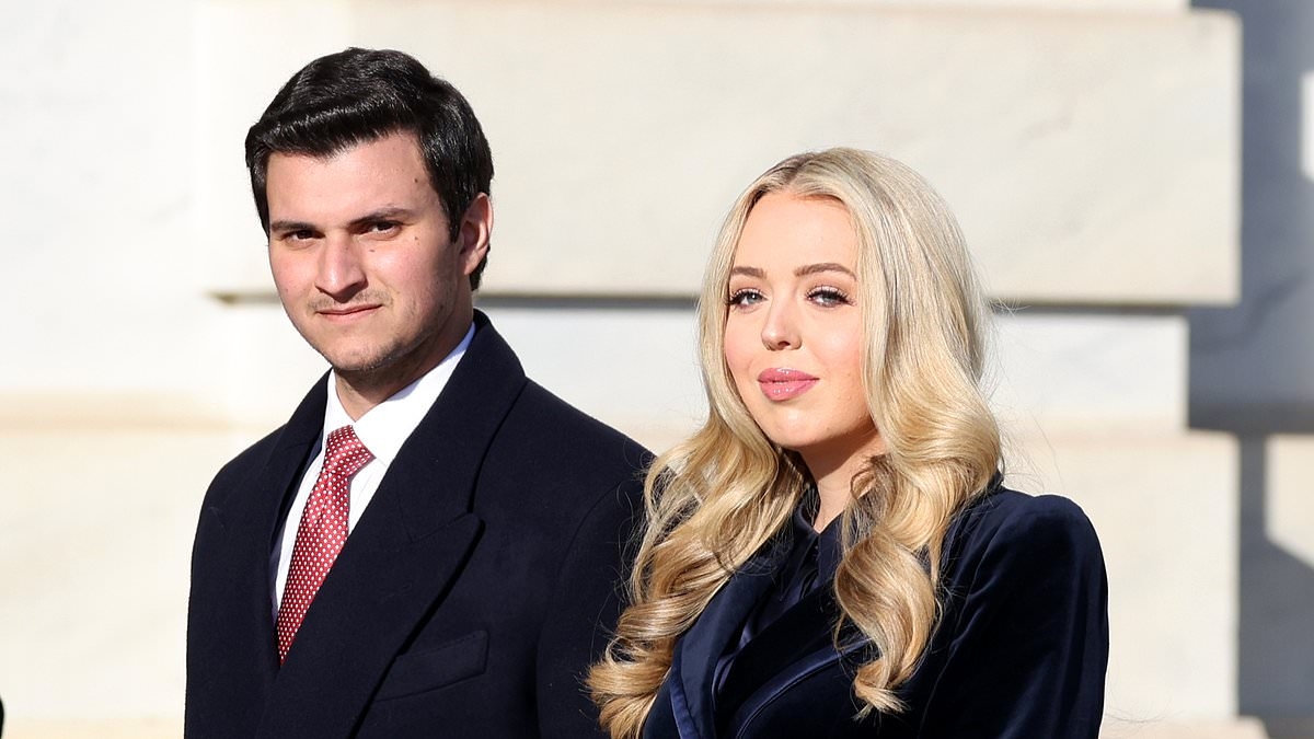 New mom Tiffany Trump shares rare glimpse of baby boy after welcoming son with husband Michael Boulos
