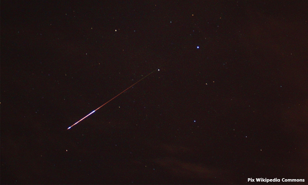 Meteor shower expected to peak at midnight, May 6: Space agency