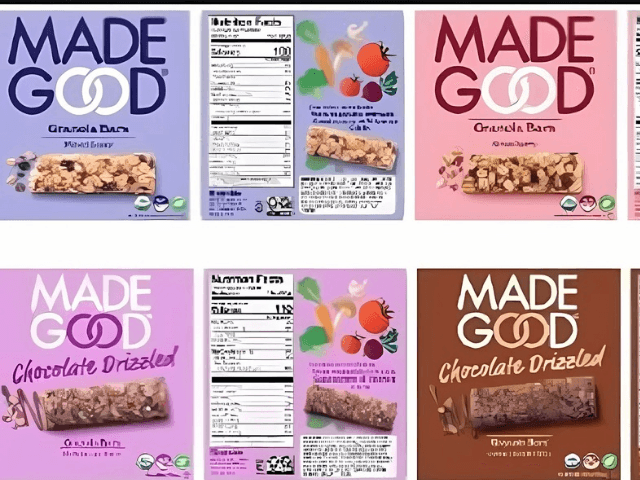 MadeGood recalls granola bars over possible metal contamination