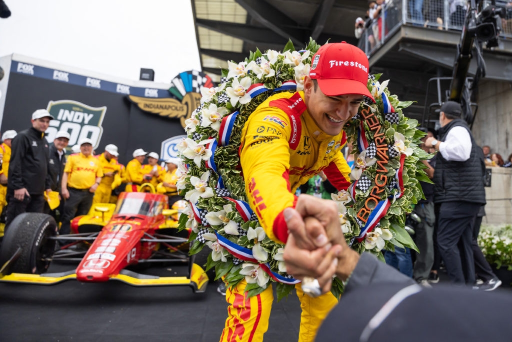 Alex Palou becomes first Spanish winner of Indianapolis 500, dashing Larson's 'Double' dreams