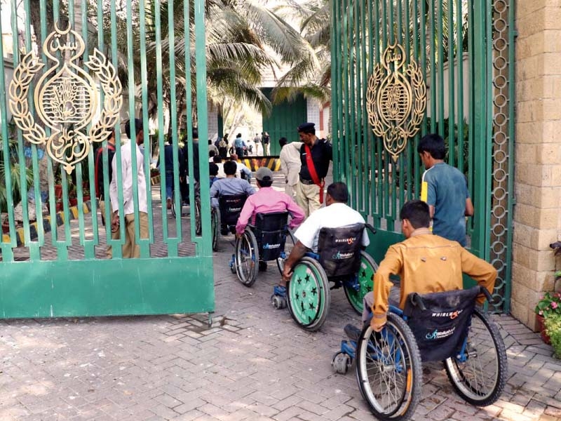 Buildings lack facilities for differently-abled persons