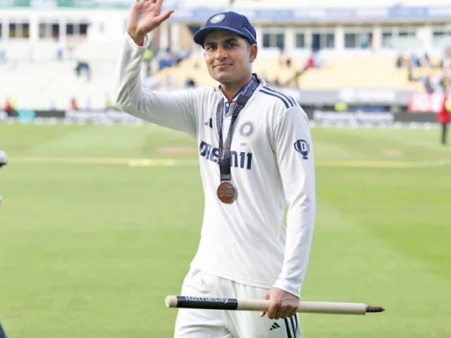 India captain Gill hailed after 'brilliant' Test win