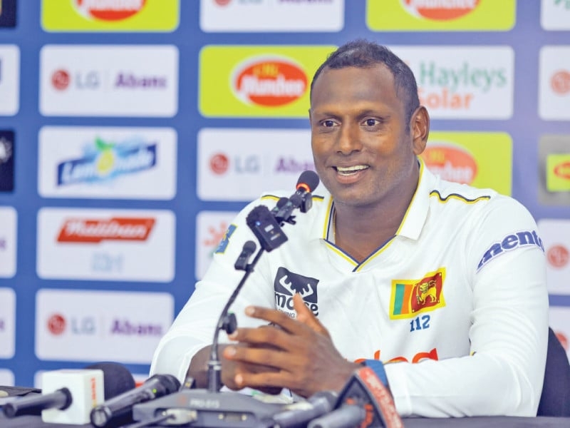 Mathews hails 'dream run' in final Test against BD