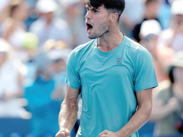 Alcaraz battles past Dzumhur in Cincinnati