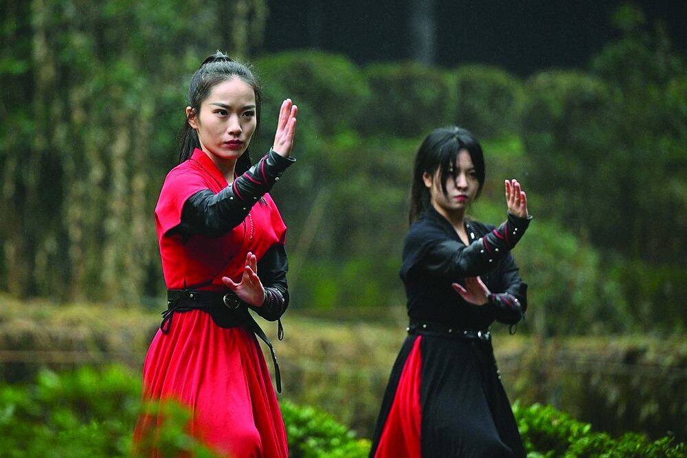 Women fighters upgrade upgrade ancient Chinese art
