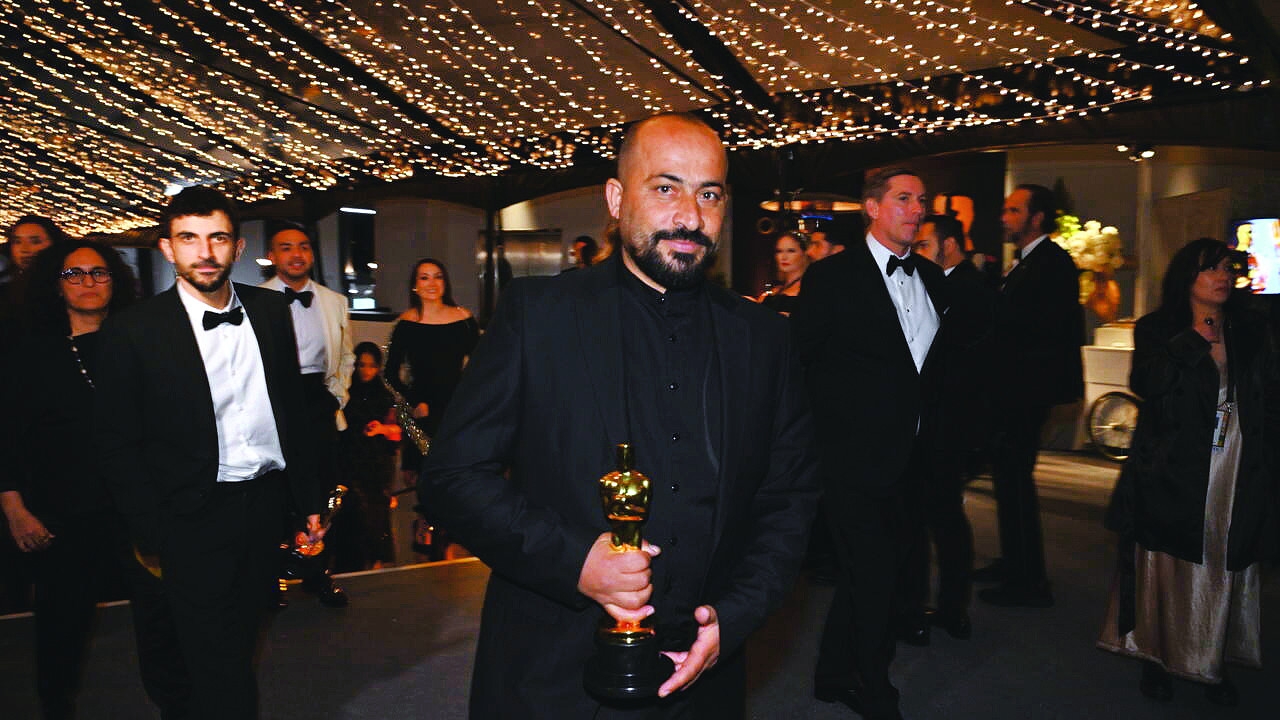 Palestinian Oscar winner released after Israeli detention