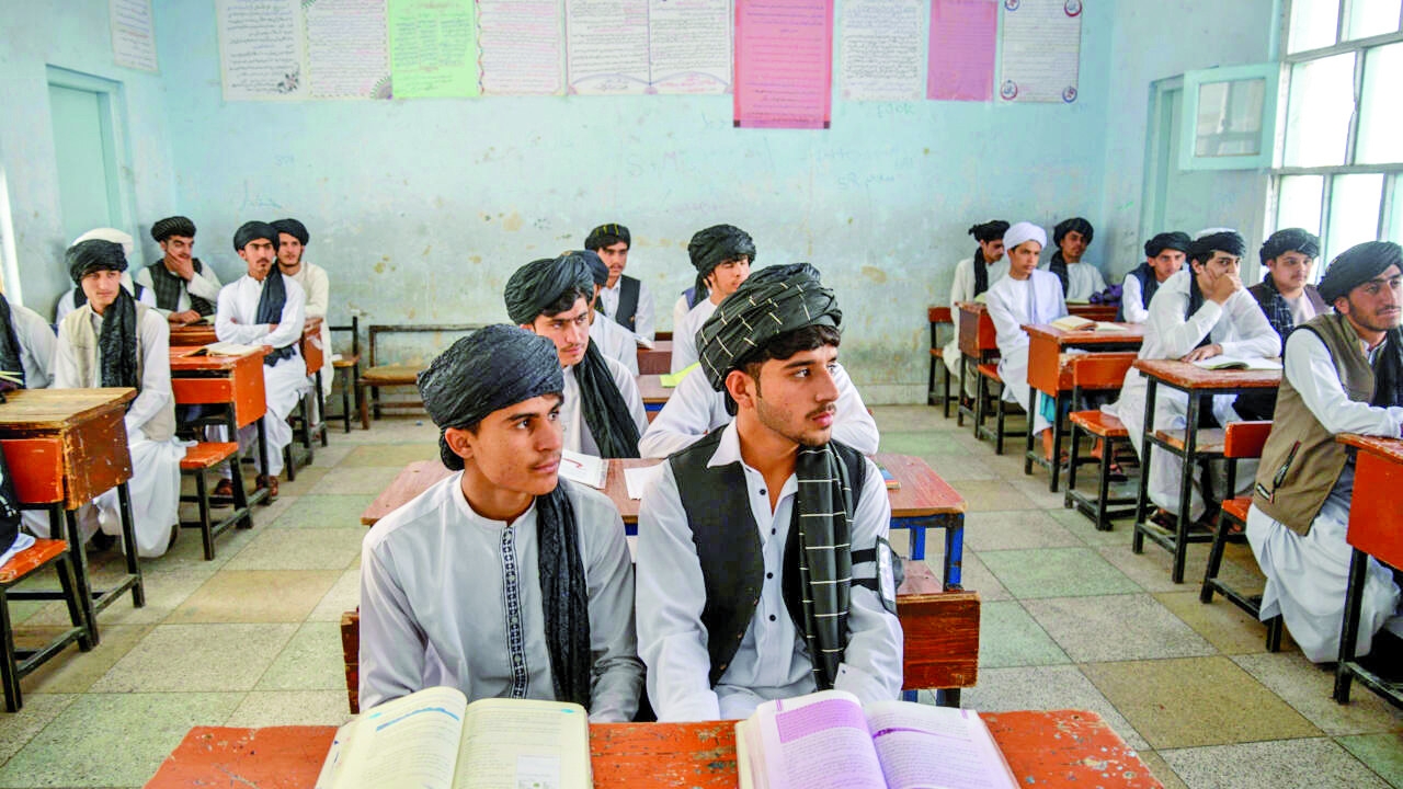 No turban, no class: Afghan boys face strict uniform rules