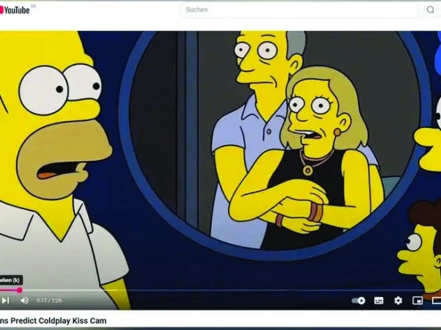 Did 'The Simpsons' predict Coldplay jumbotron scandal?