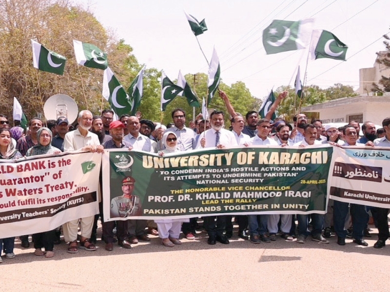 Varsities lead rallies against India's threats