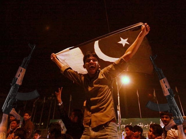Three killed, 81 injured by aerial firing on Independence Day