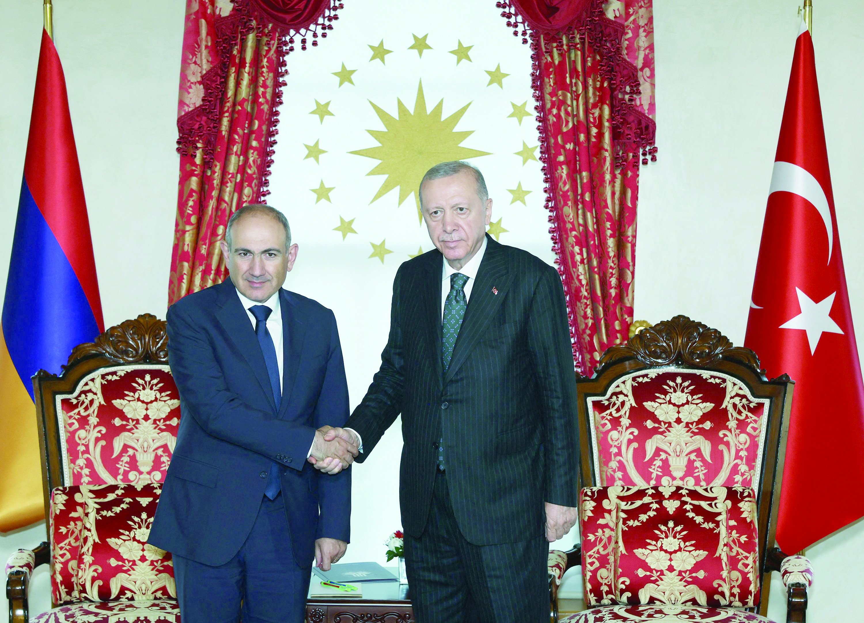 Armenia PM in talks with Erdogan on 'historic' Turkey visit
