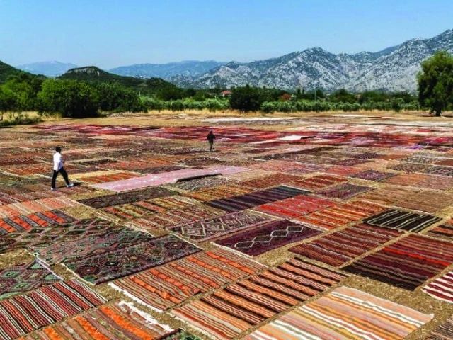 Antalya's carpet fields keep tradition alive