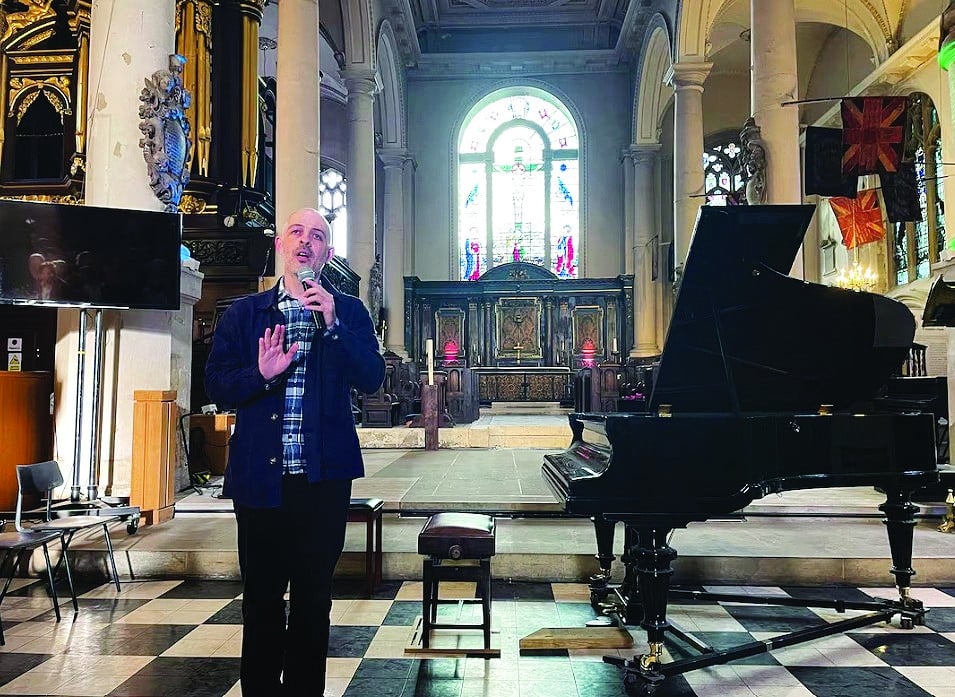 Filmmaker talks exile from Russia to Britain