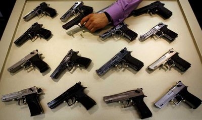 No brakes on illegal weapons
