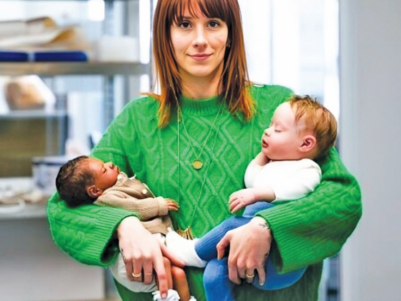 Paris workshop delivers prop babies for films