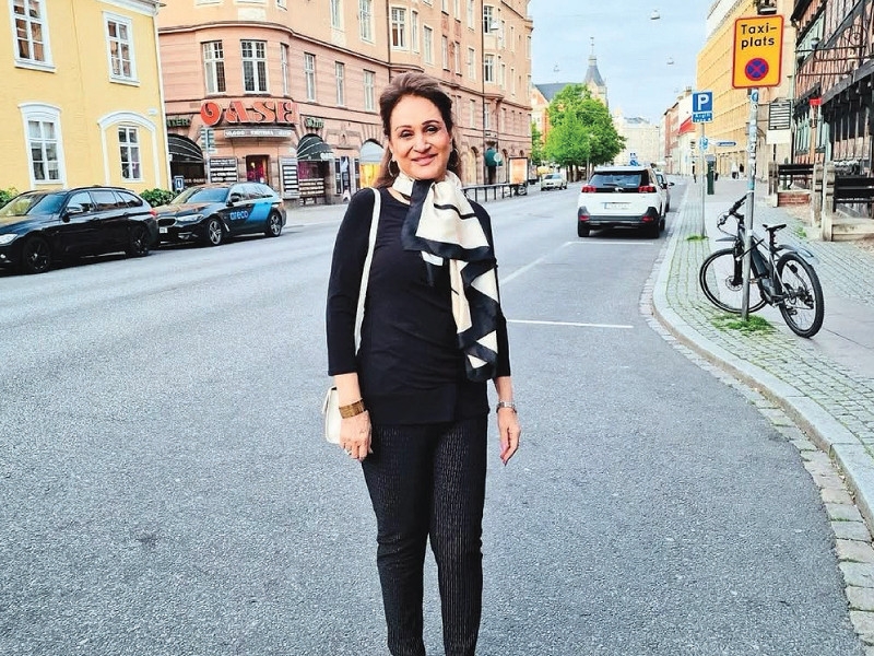 Bushra Ansari feels no need to lie about her age