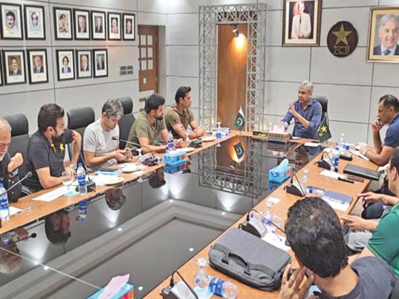 PCB Chief Naqvi holds key meeting in Lahore