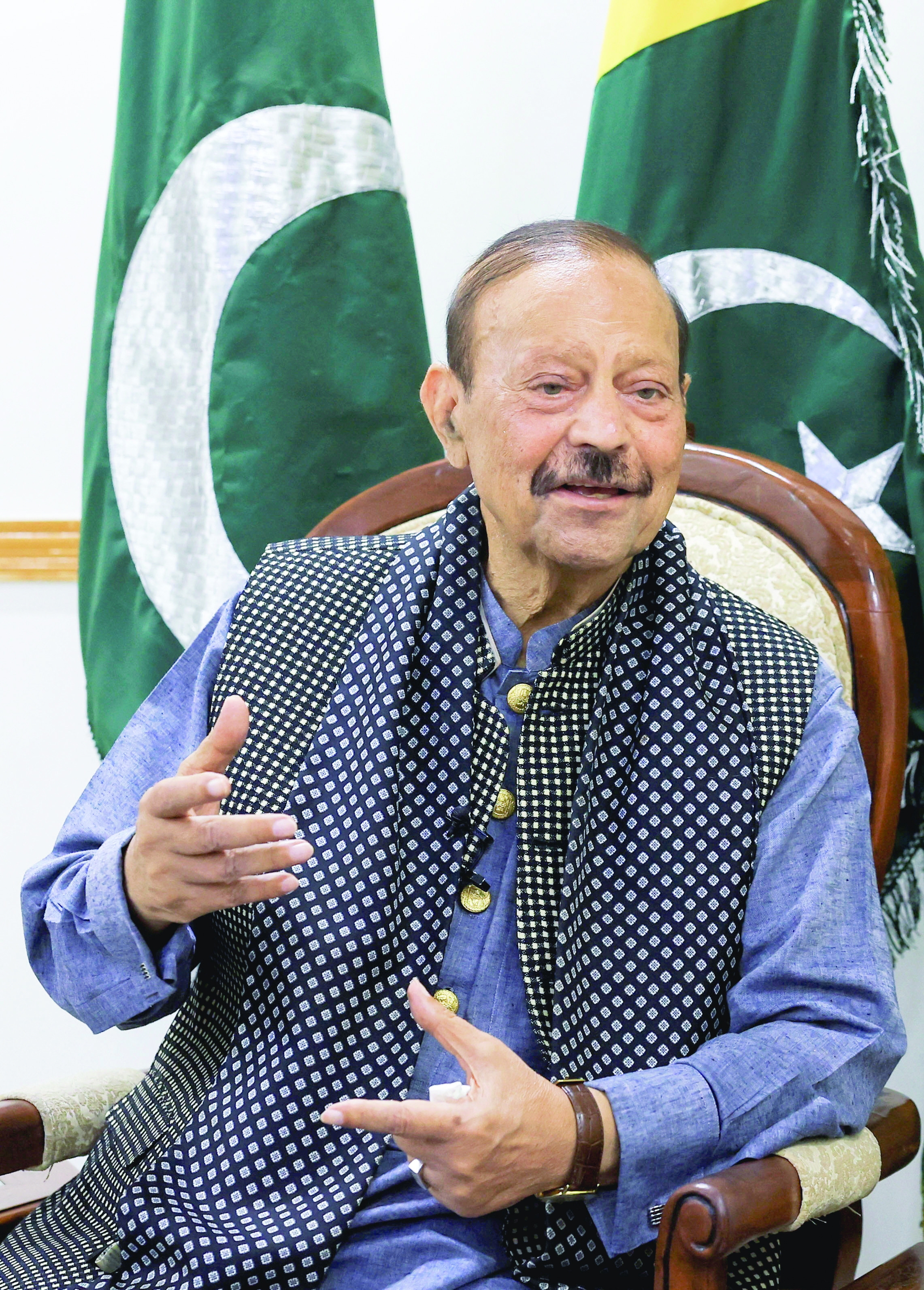 AJK president calls for int'l mediation