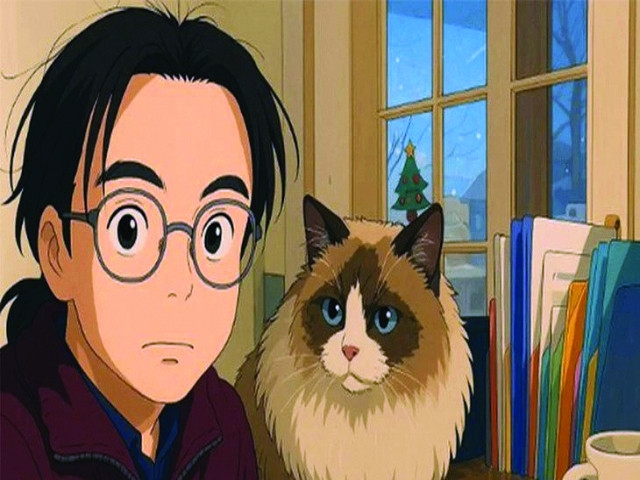 AI ambushing anime