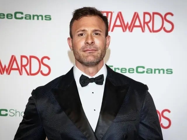 Adult film actor Austin Wolf, pleaded guilty to enticing a 15-year-old into sexual activity.