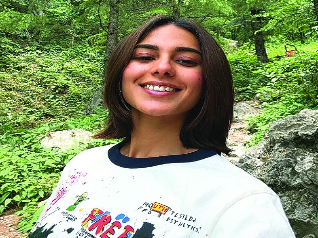 Iqra Aziz's dandelion days