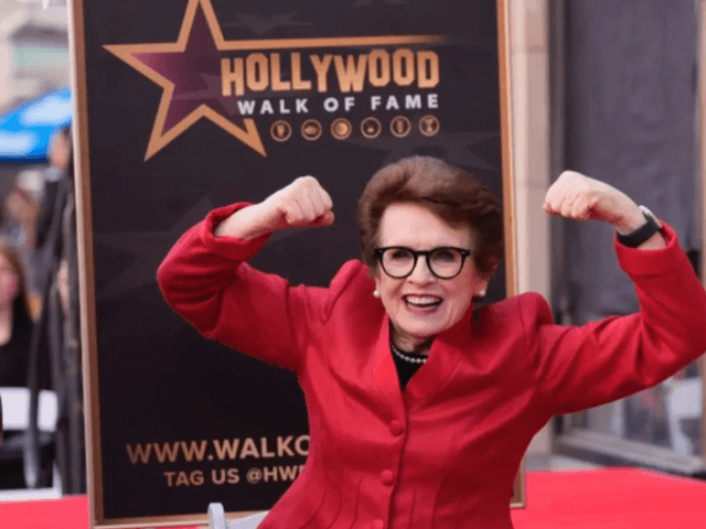 Billie Jean King becomes first woman to earn star in new Hollywood Walk of Fame category