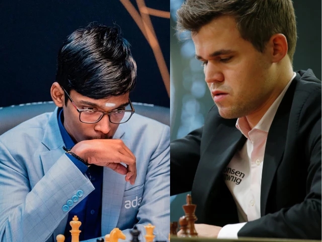 Magnus Carlsen stunned as R Praggnanandhaa forces resignation at Freestyle Chess Grand Slam