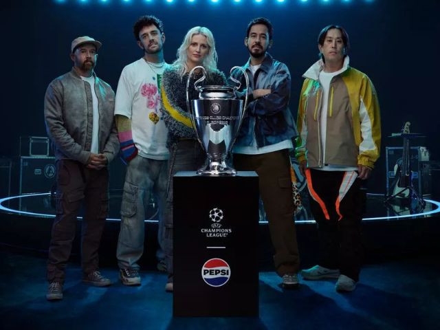 Linkin Park collaborates with Pepsi to headline UEFA Champions League Final Kick-Off Show
