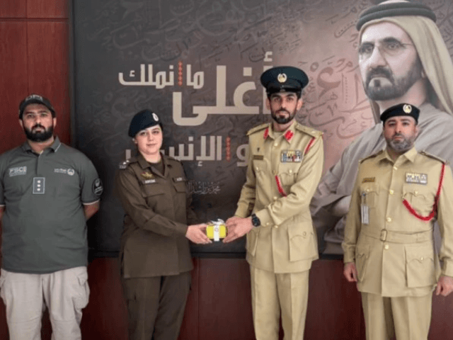 Pakistani officer Anum Sher Khan earns international accolade in Dubai