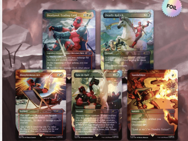 MTG Secret Lair x Marvel Deadpool crossover revealed—limited edition drop available now