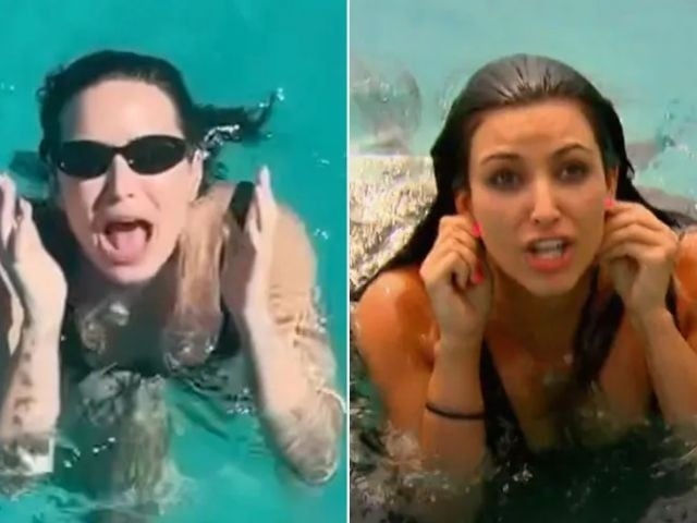 Demi Lovato recreates Kim Kardashian lost earring scene during honeymoon with husband Jutes