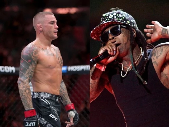 Dustin Poirier confirms Lil Wayne walkout at UFC 318 ahead of BMF title fight against Max Holloway