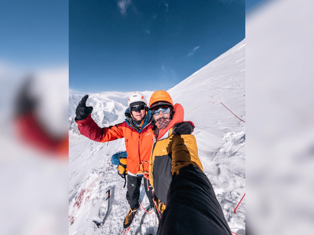 French mountaineers pioneer new Golden Peak route